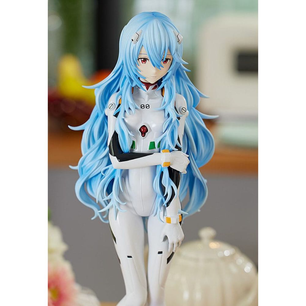 (PRE-VENTA) Figura Rebuild of Evangelion Estatua PVC Pop Up Parade XL Rei Ayanami: Long Hair Ver. 38 cm