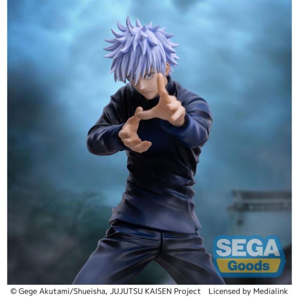 (PRE-VENTA) Figura Jujutsu Kaisen Estatua Luminasta PVC Satoru Gojo Cursed Technique Lapse - Maximum Cursed Energy Output: Blue 19 cm