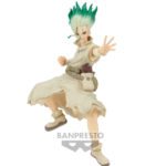 Figura de Senku Ishigami Dr. STONE: Figure of Stone World ~ Zoukei no Kagaku – Banpresto