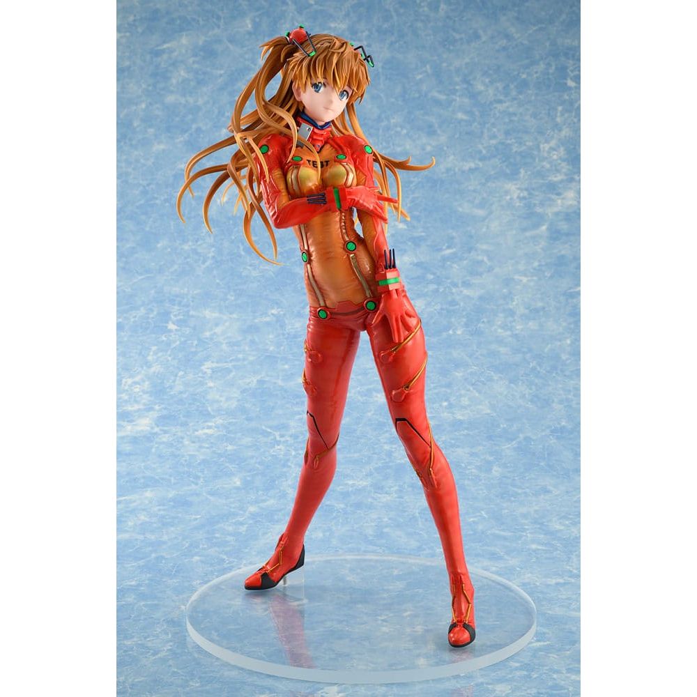 (PRE-VENTA) Figura Evangelion 2.0 You Can (Not) Advance Statue PVC 1/4 Asuka Shikinami Langley Test Plugsuit Smile Ver. 40 cm