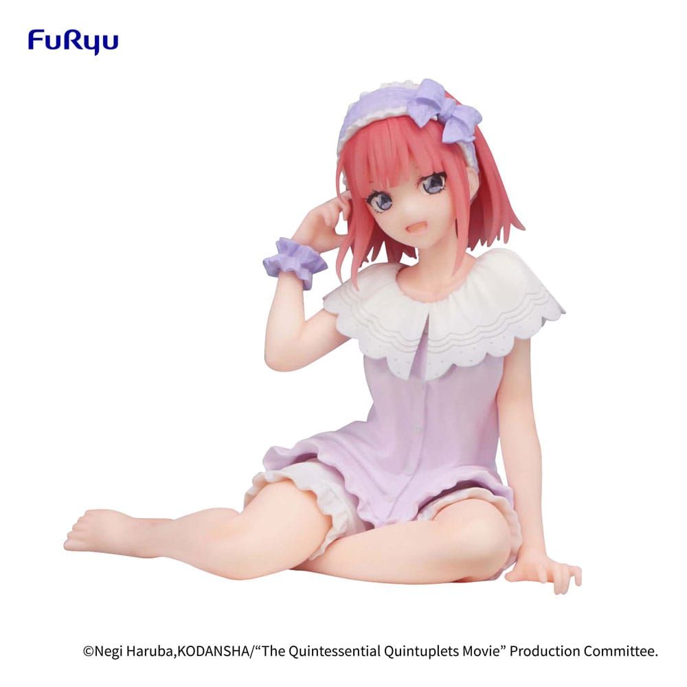 (PRE-VENTA) Figura The Quintessential Quintuplets Noodle Stopper Estatua PVC Nino Nakano Loungewear Ver. 9 cm
