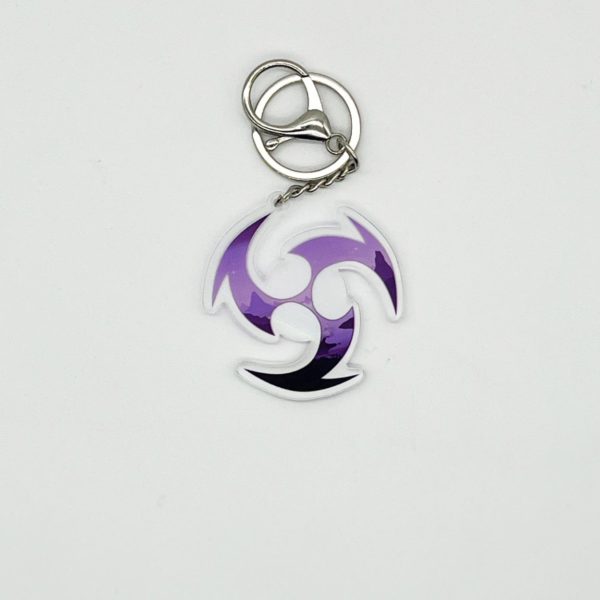Llavero de Logo Electro Genshin Impact