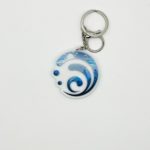 Llavero de Logo Hydro Genshin Impact