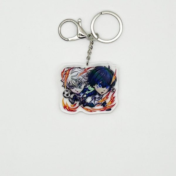 Llavero de Isagi y Nagi Blue Lock