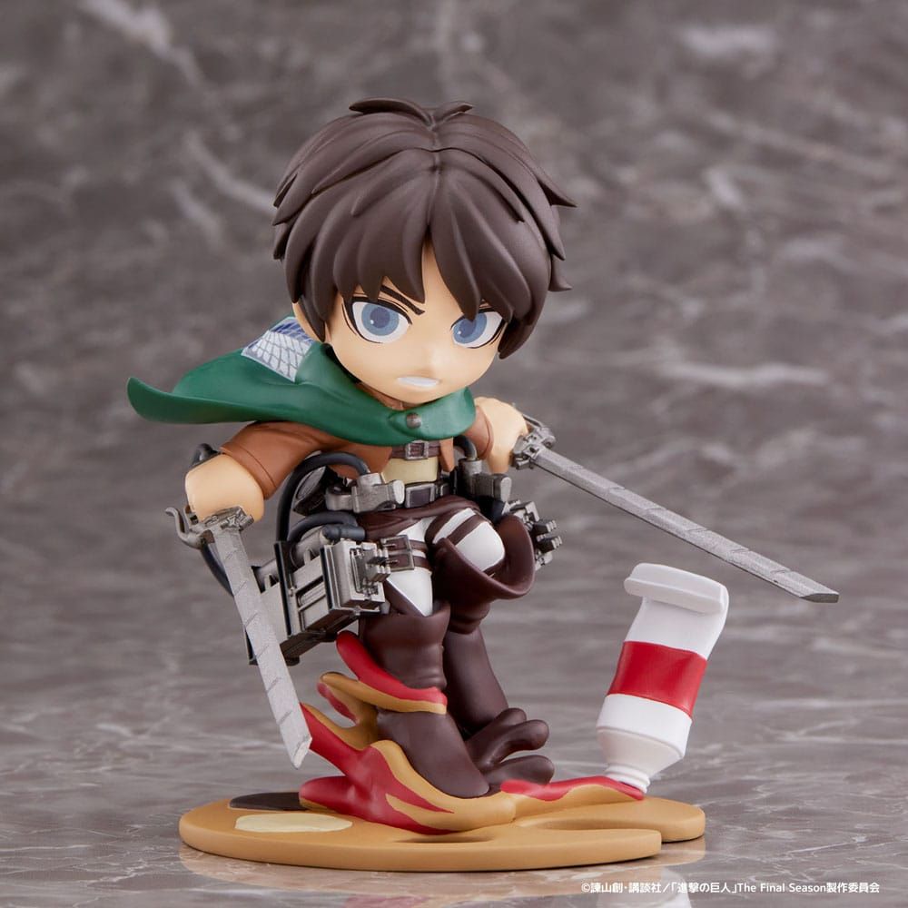 (PRE-VENTA) Figura Attack on Titan Estatua PVC PalVerse Eren Yeager 11 cm