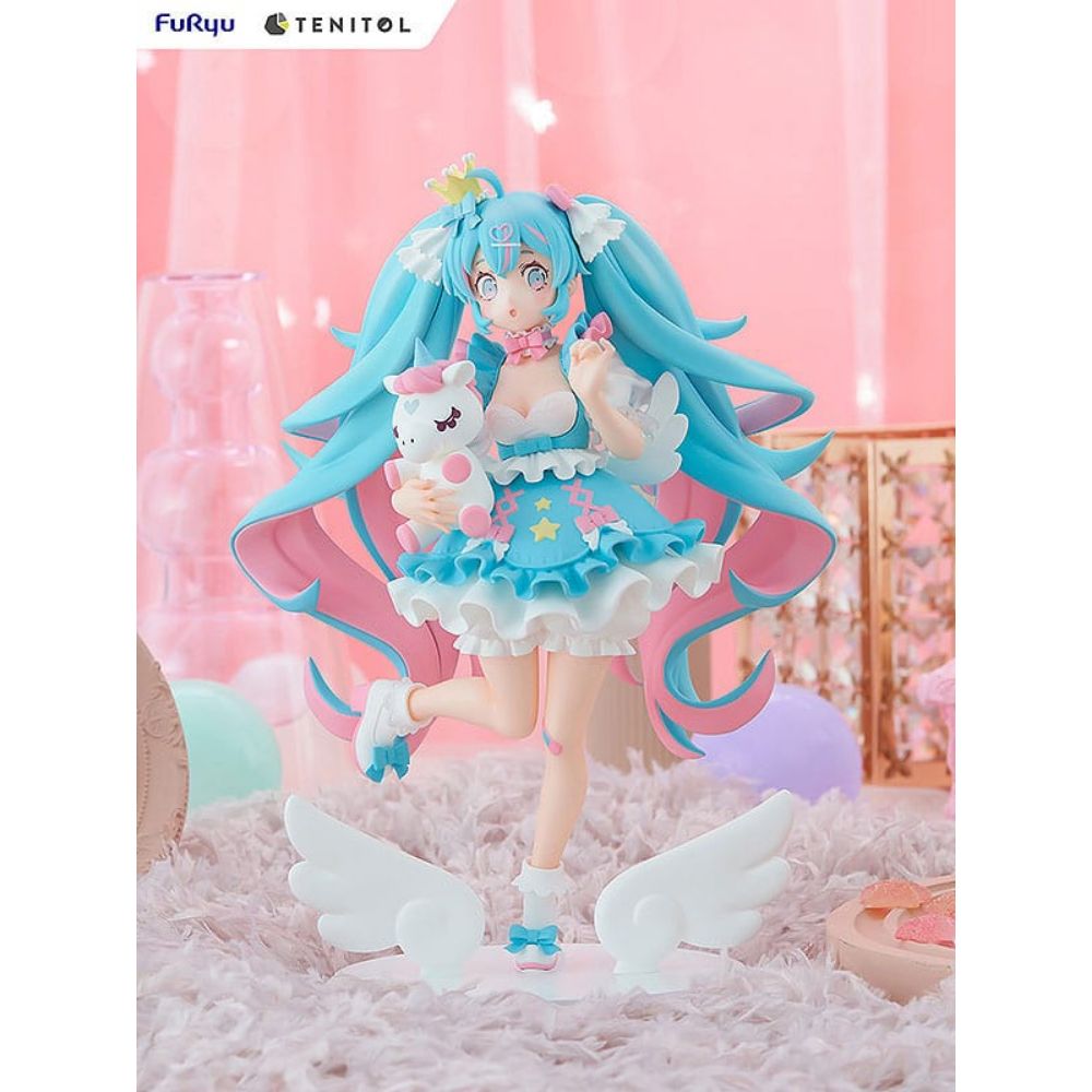 (PRE-VENTA) Figura Hatsune Miku Estatua PVC Tenitol Yumekawa Princess 21 cm