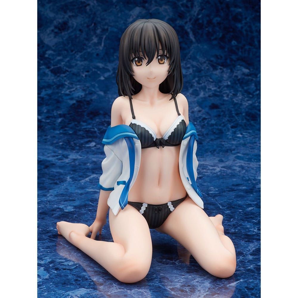 (PRE-VENTA) Figura Strike the Blood Final Estatua PVC 1/4 Yukina Himeragi Black Lingerie Ver. 22 cm