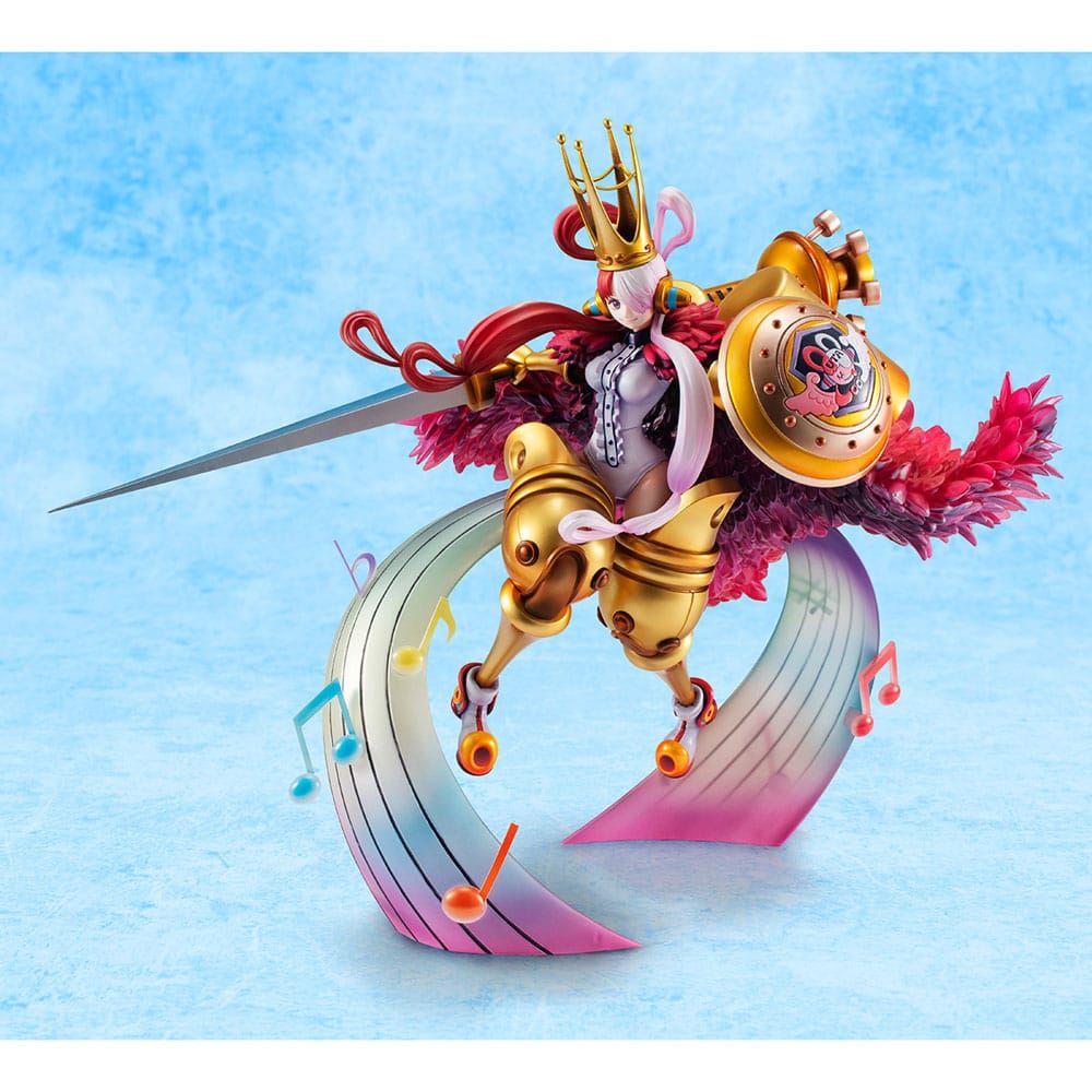 (PRE-VENTA) Figura One Piece Red Maximum Estatua PVC Portrait Of Pirates Uta I´m Invincible 29 cm