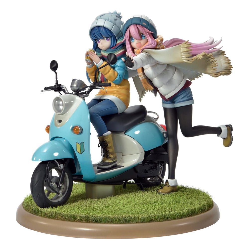 (PRE-VENTA) Figura Laid-Back Camp Estatua PVC 1/7 Prisma Wing Nadeshiko Kagamihara & Rin Shima 24 cm