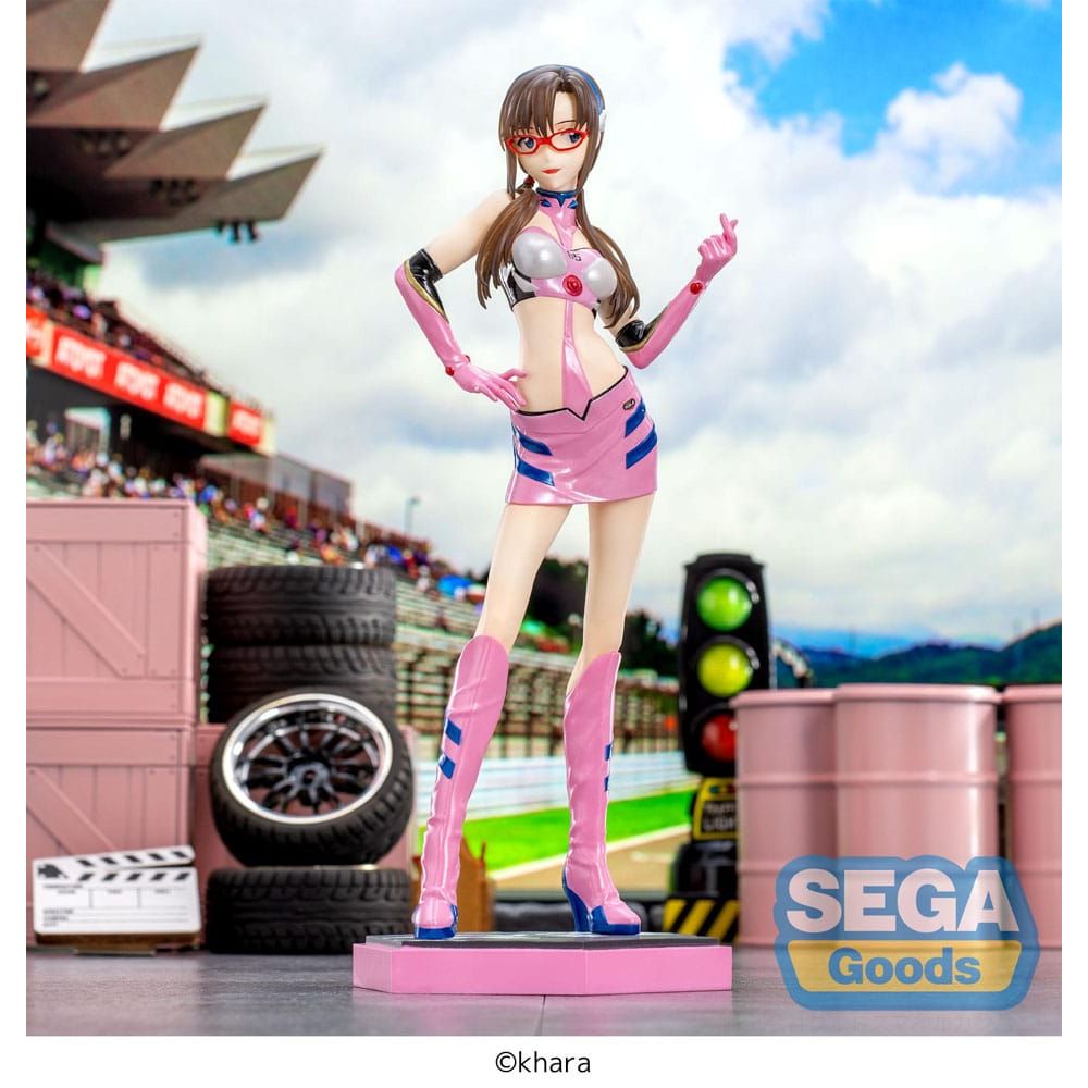 (PRE-VENTA) Figura Evangelion Estatua Luminasta PVC Evangelion Racing Mari Makinami Illustrious Pit Walk 21 cm