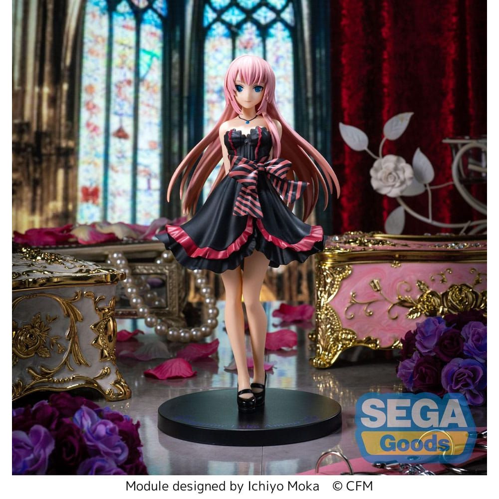 (PRE-VENTA) Figura Hatsune Miku Series Estatua Luminasta PVC Megurine Luka 18 cm