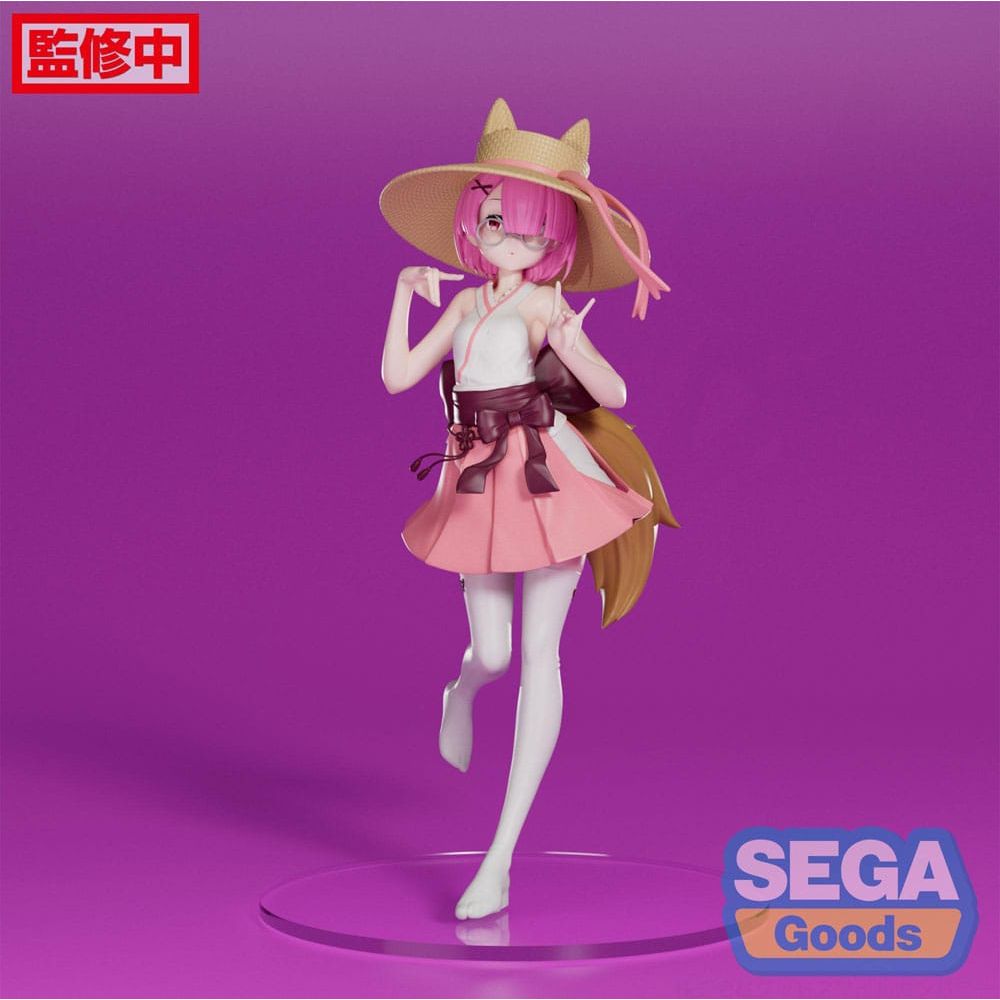 (PRE-VENTA) Figura Re:Zero Starting Life in Another World Estatua Luminasta PVC Ram Yelping Fox 18 cm