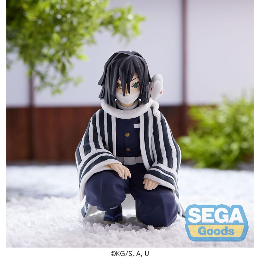 (PRE-VENTA) Figura Demon Slayer: Kimetsu no Yaiba Estatua PVC PM Perching Obanai Iguro Hashira Meeting 11 cm (re-run)