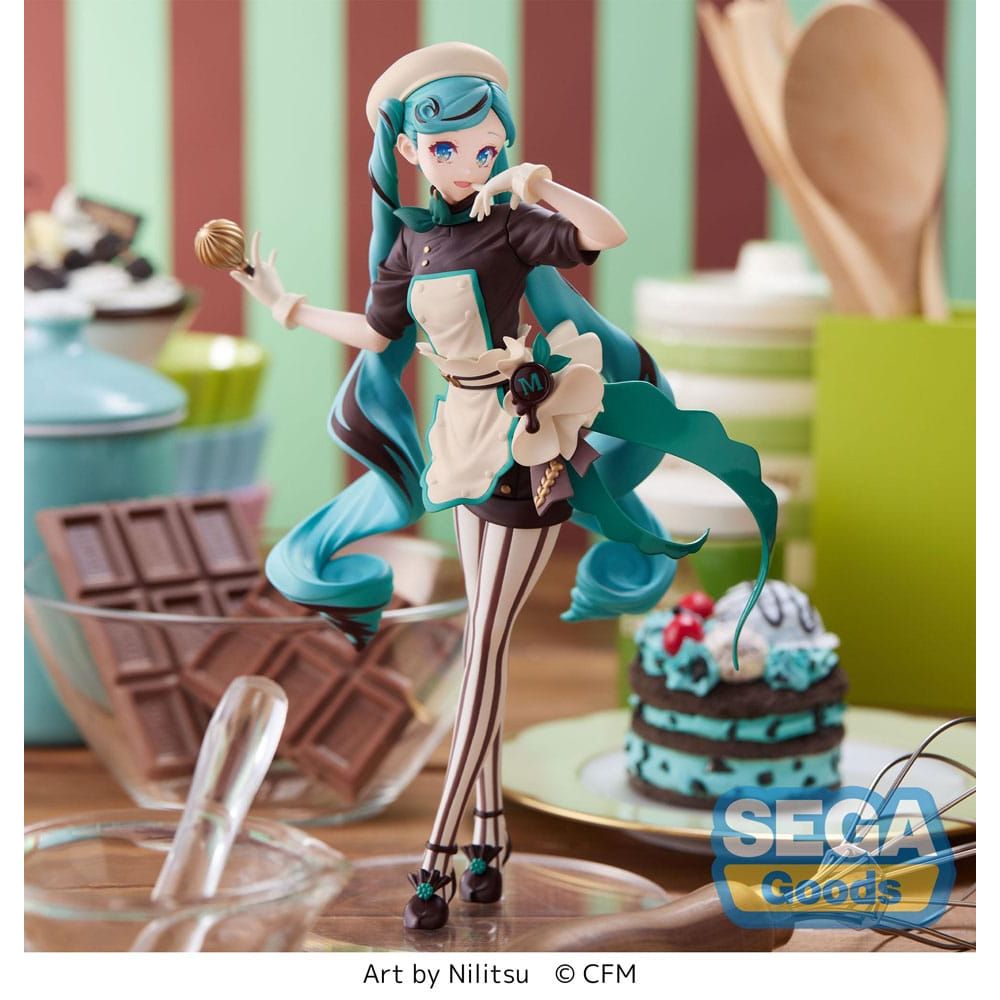(PRE-VENTA) Figura Hatsune Miku Series Estatua Luminasta PVC Hatsune Miku - Bitter Patissier (re-run) 21 cm