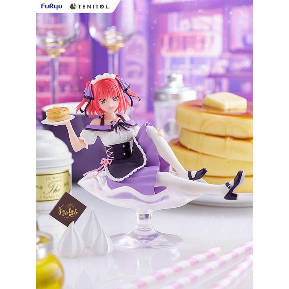 (PRE-VENTA) Figura The Quintessential Quintuplets Estatua PVC Tenitol Fig a la mode Nino Nakano 12 cm