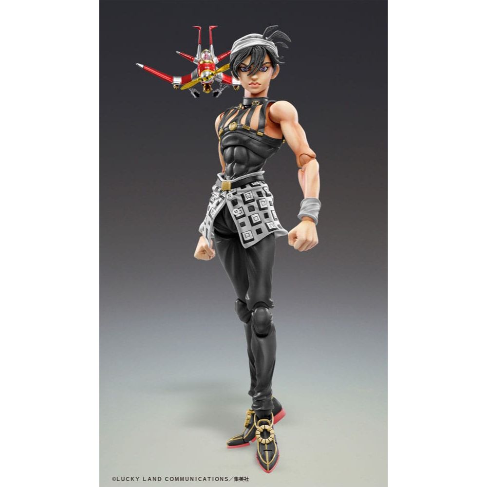 (PRE-VENTA) Figura JoJo's Bizarre Adventure Part 5: Golden Wind Figura Chozokado (Narancia Ghirga & As Ver. Black) 15 cm
