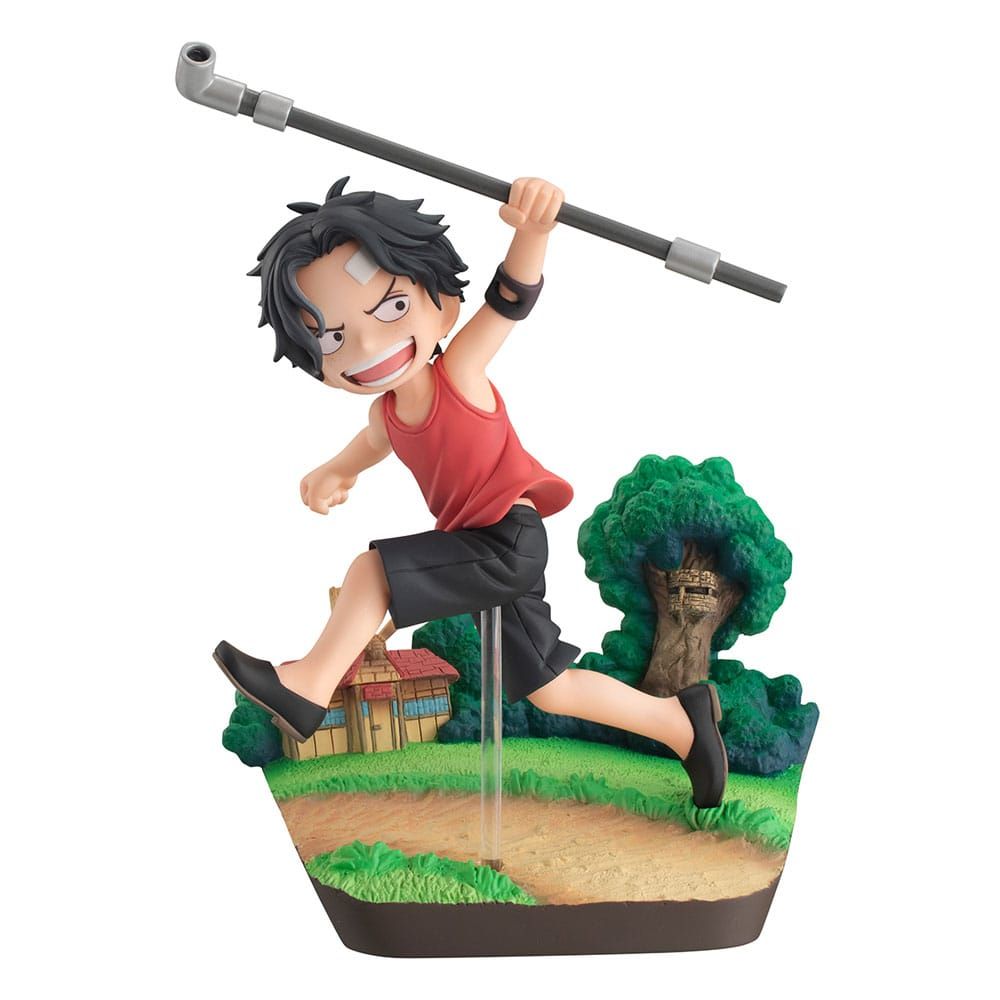 (PRE-VENTA) Figura One Piece Serie G.E.M. Estatua PVC Portgas D. Ace Run! Run! Run! 13 cm