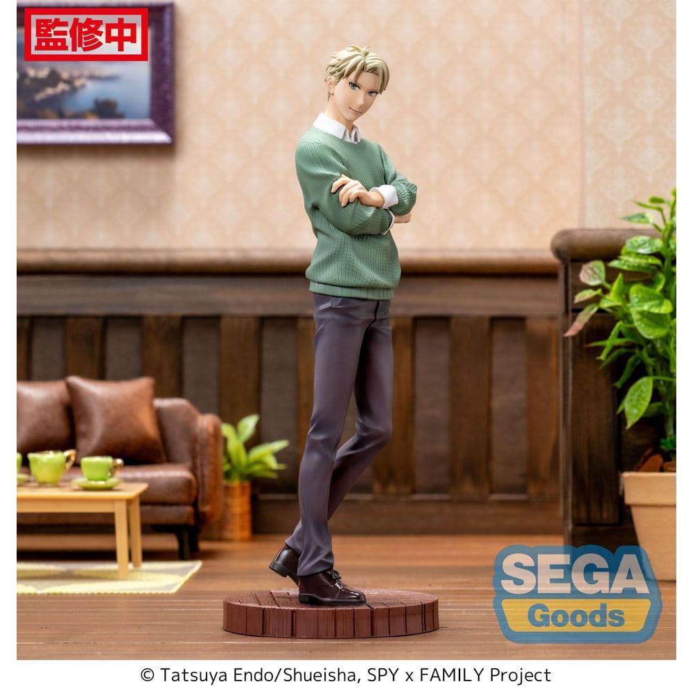 (PRE-VENTA) Figura Spy x Family Series Estatua Luminasta PVC Loid Forger Season 1 Cours 2 ED Coordination Ver. 22 cm
