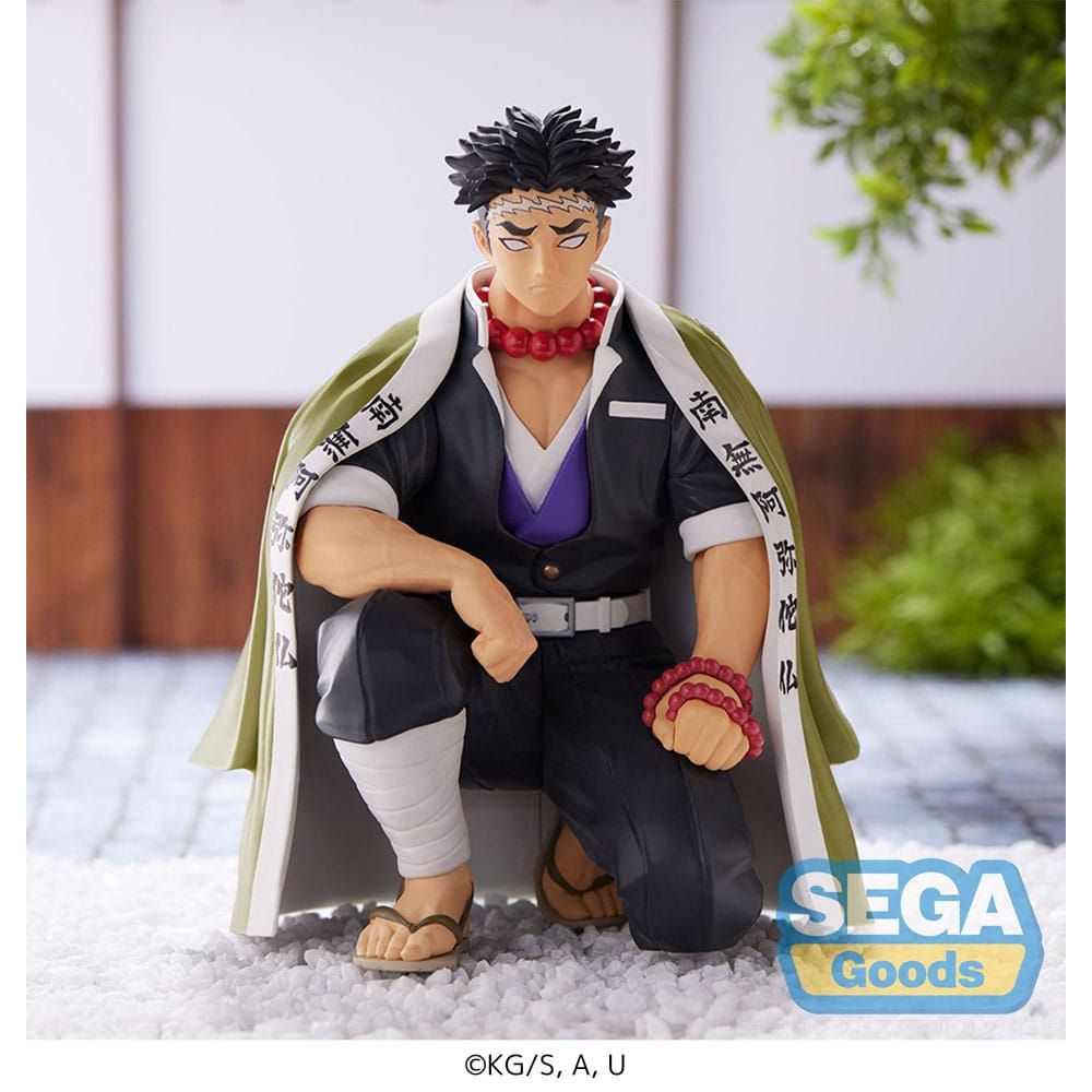 (PRE-VENTA) Figura Demon Slayer: Kimetsu no Yaiba Estatua PVC PM Perching Gyomei Himejima Hashira Meeting (re-run) 15 cm