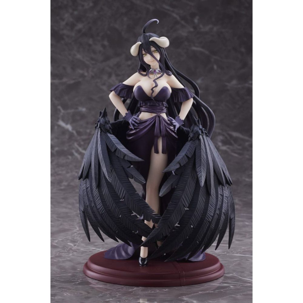 (PRE-VENTA) Figura Overlord IV AMP Estatua PVC Statue Albedo Black Dress Ver. 20 cm