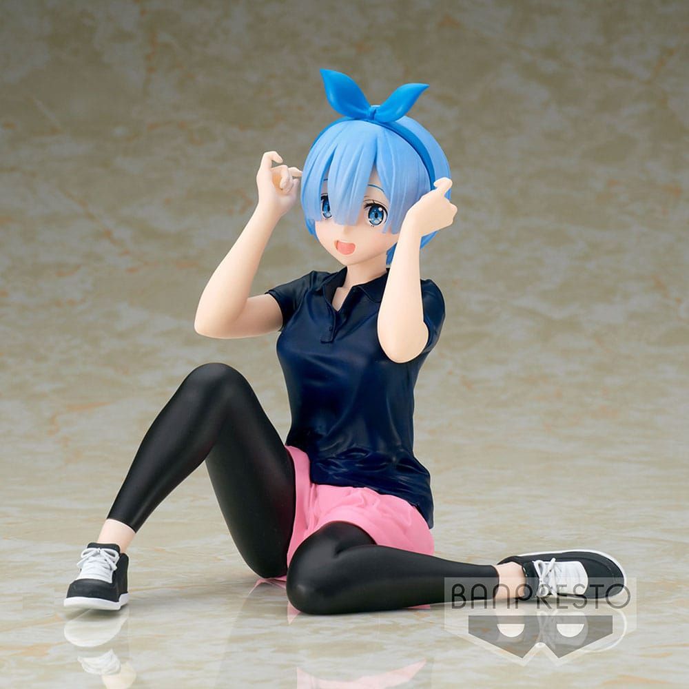 (PRE-VENTA) Figura Re:Zero Starting Life In Another World Estatua PVC Relax Time Rem Training Style Ver. 14 cm