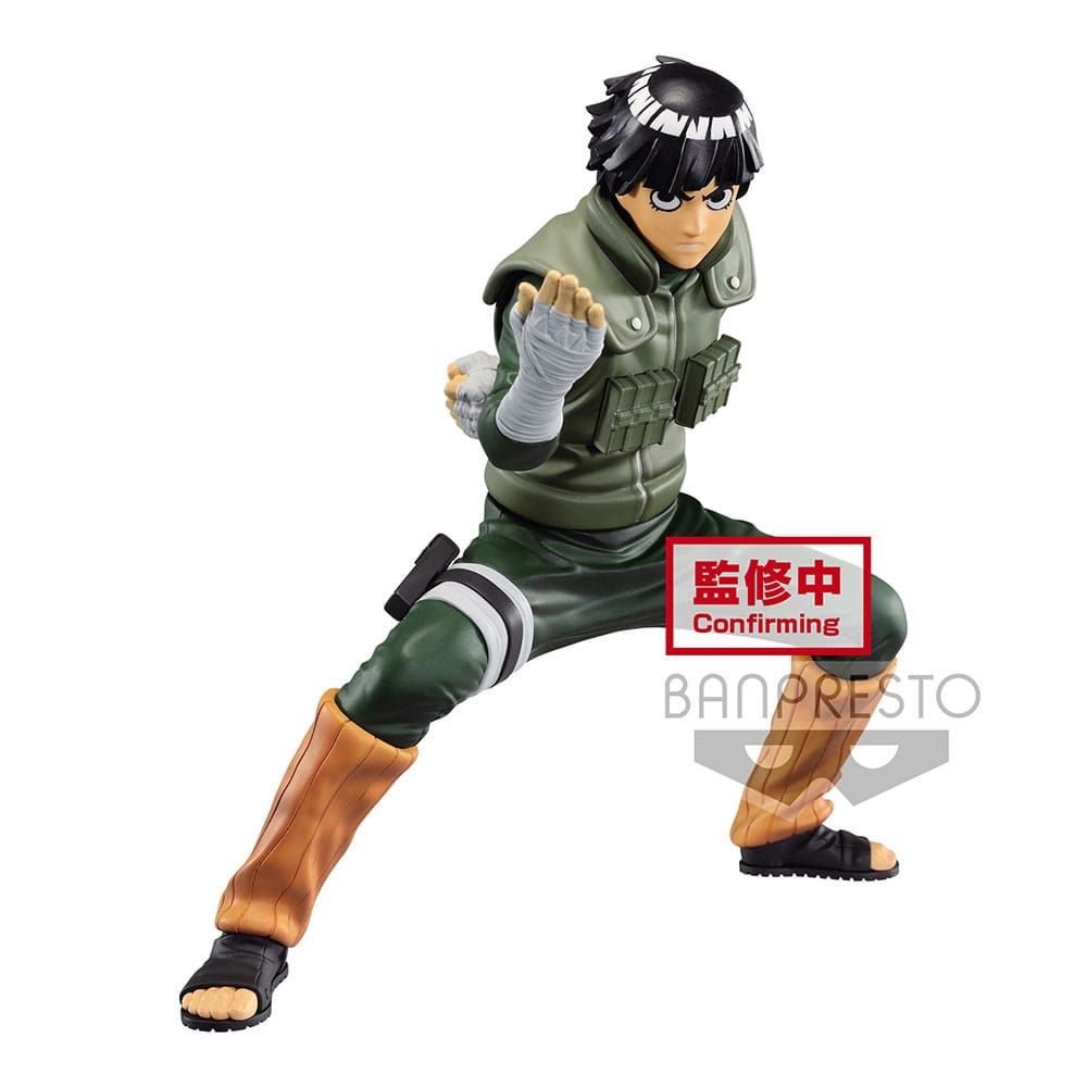 (PRE-VENTA) Figura Naruto Shippuden Estatua Vibration Stars Rock Lee 15 cm