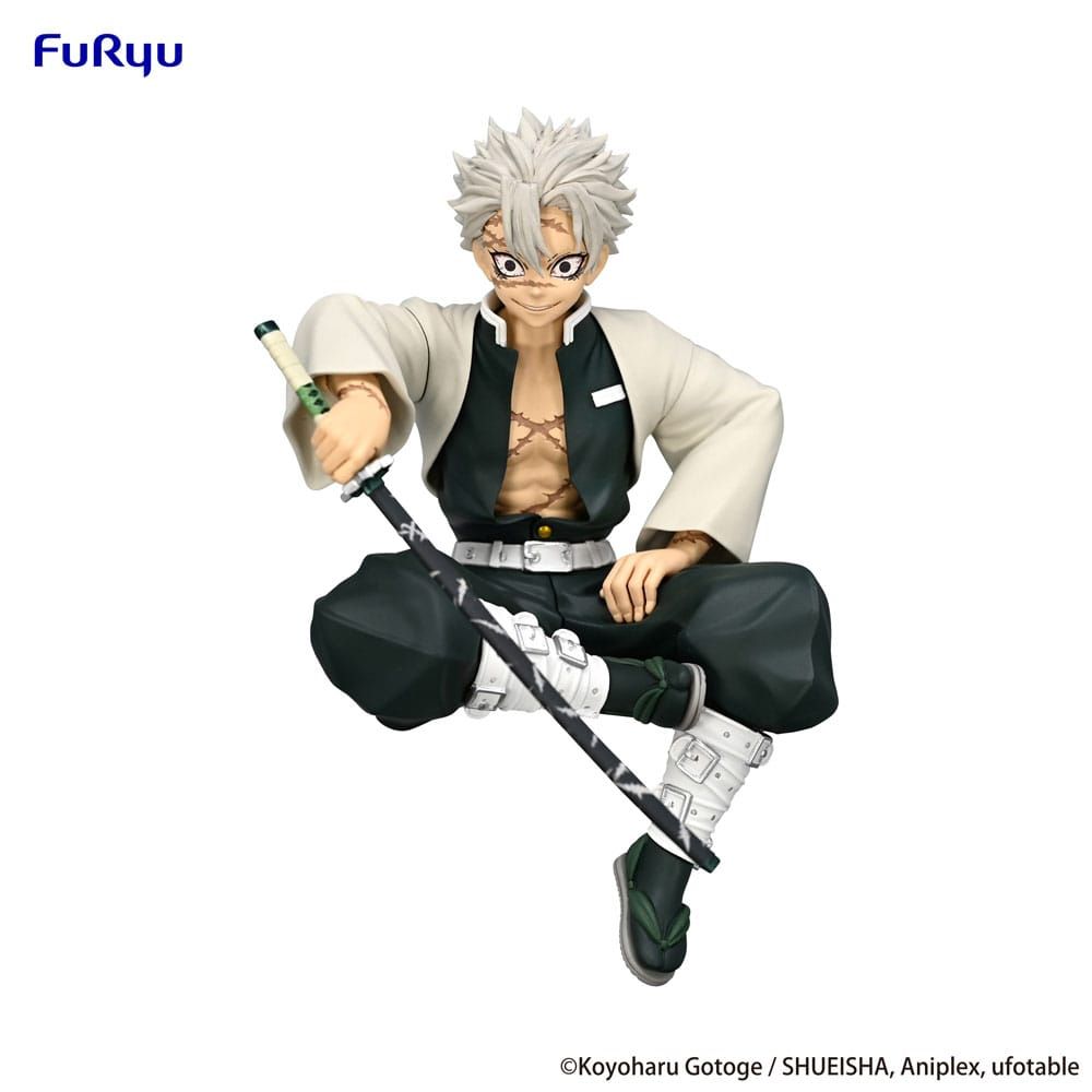 (PRE-VENTA) Figura Demon Slayer: Kimetsu no Yaiba Estatua PVC Noodle Stopper Shinazugawa Sanemi 13 cm