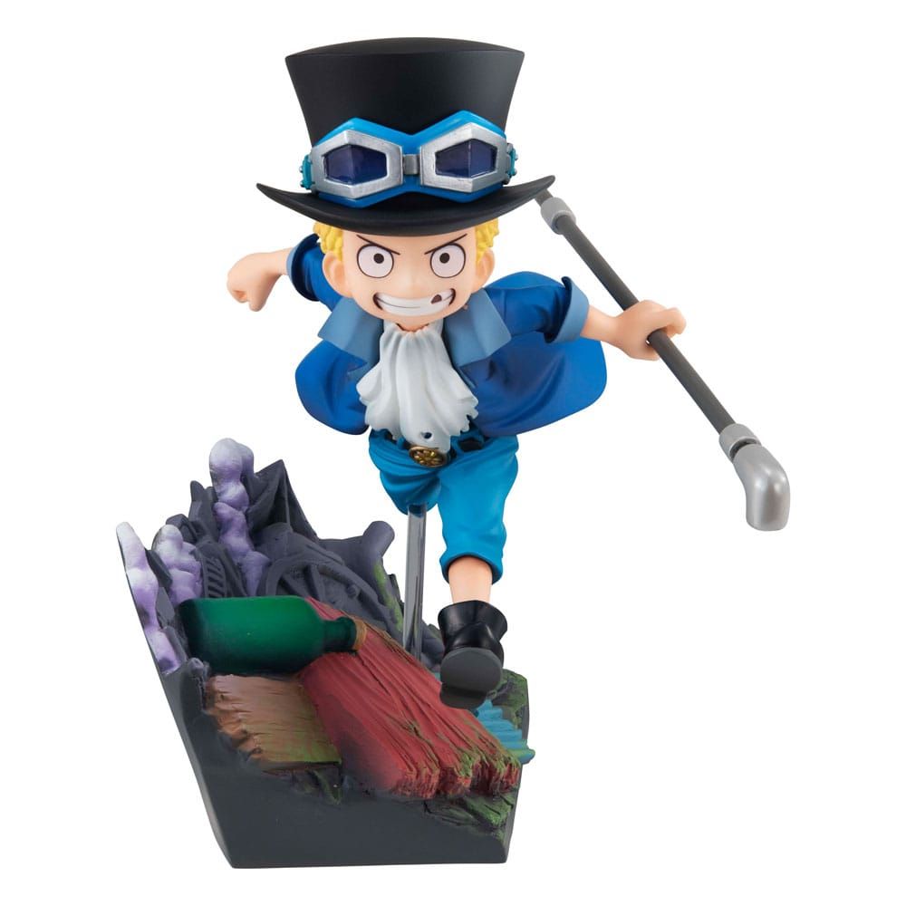 (PRE-VENTA) Figura One Piece Serie G.E.M. Estatua PVC Sabo Run! Run! Run! 13 cm