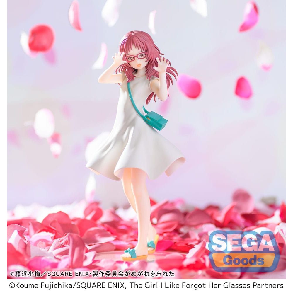 (PRE-VENTA) Figura The Girl I Like Forgot Her Glasses Estatua Luminasta PVC Ai Mie Plain Clothes Ver. 18 cm