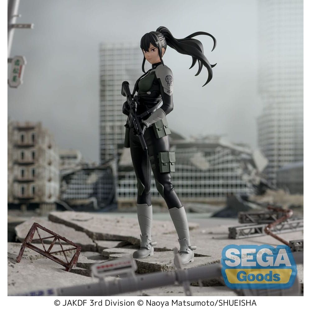 (PRE-VENTA) Figura Kaiju No. 8 Series Estatua Luminasta PVC Mina Ashiro 20 cm