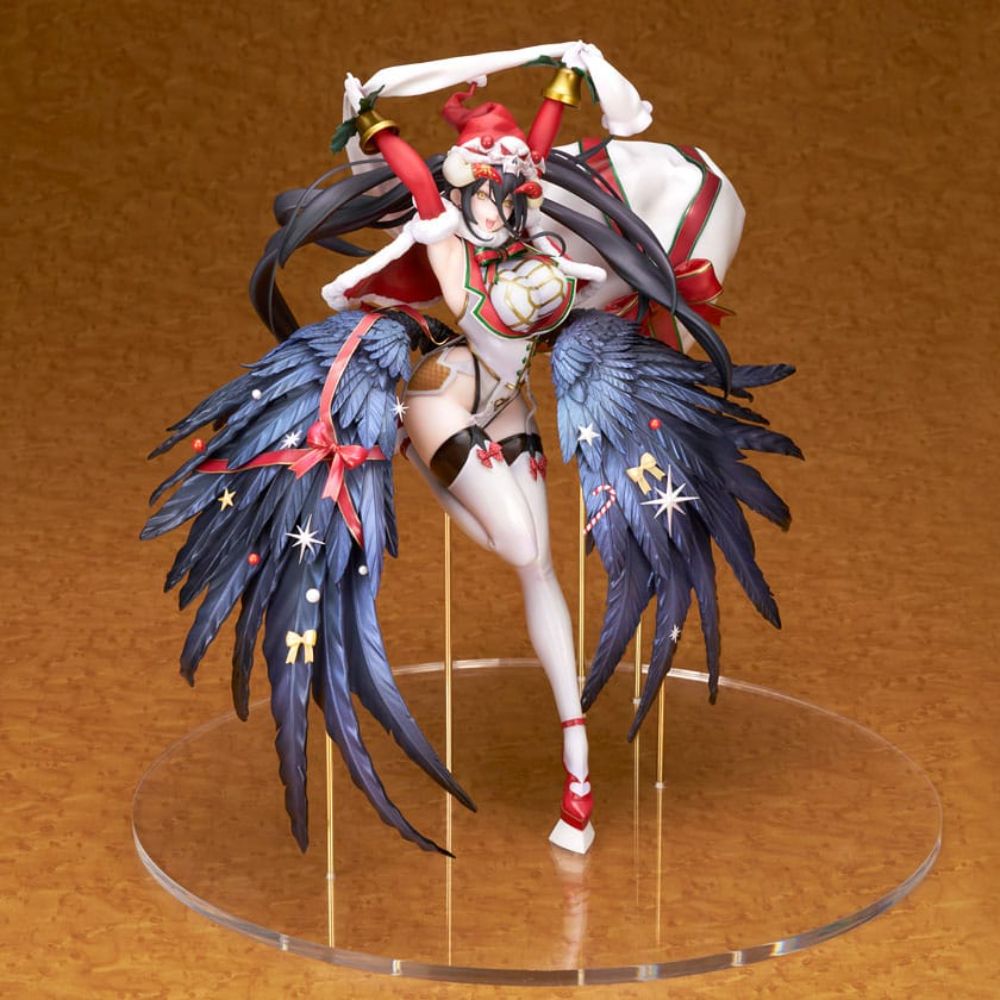 (PRE-VENTA) Figura Overlord Estatua PVC 1/8 Albedo White Santa Ver. 27 cm