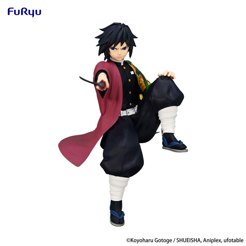 (PRE-VENTA) Figura Demon Slayer: Kimetsu no Yaiba Estatua PVC Noodle Stopper Tomioka Giyu 14 cm