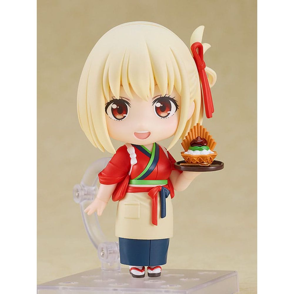 (PRE-VENTA) Figura Lycoris Recoil Nendoroid Figura Chisato Nishikigi: Cafe LycoReco Uniform Ver. 10 cm