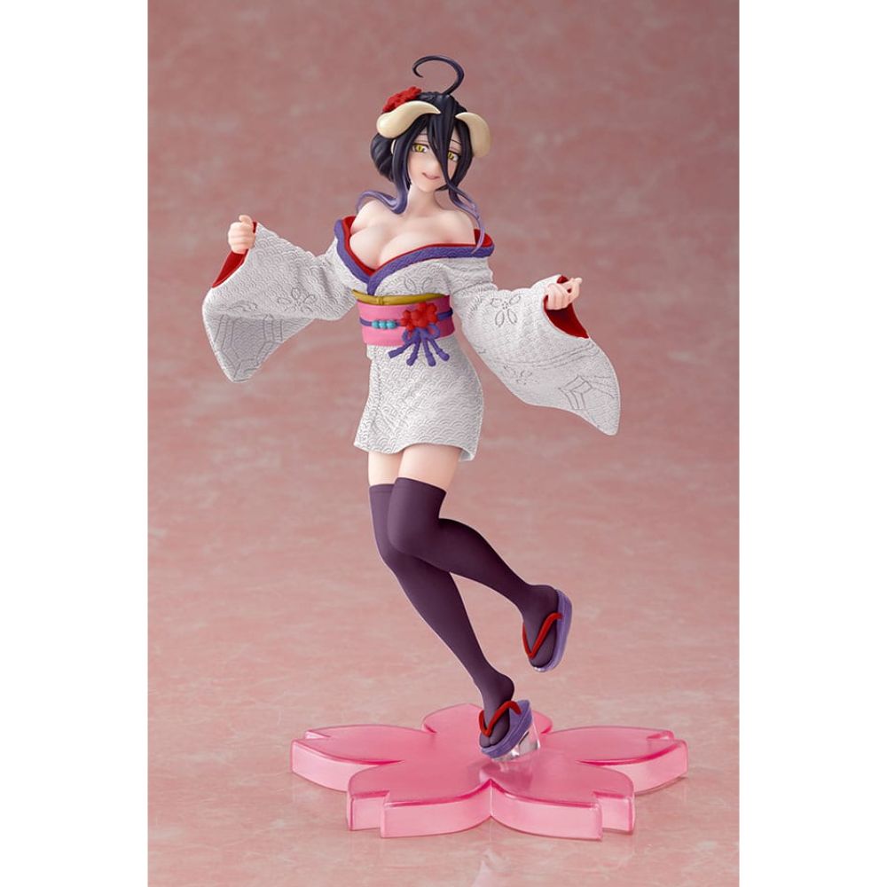 (PRE-VENTA) Figura Overlord IV Estatua PVC Coreful Albedo Sakura Kimono Ver. Renewal Edition 20 cm