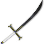 Réplica espada metal Mihawk de One Piece