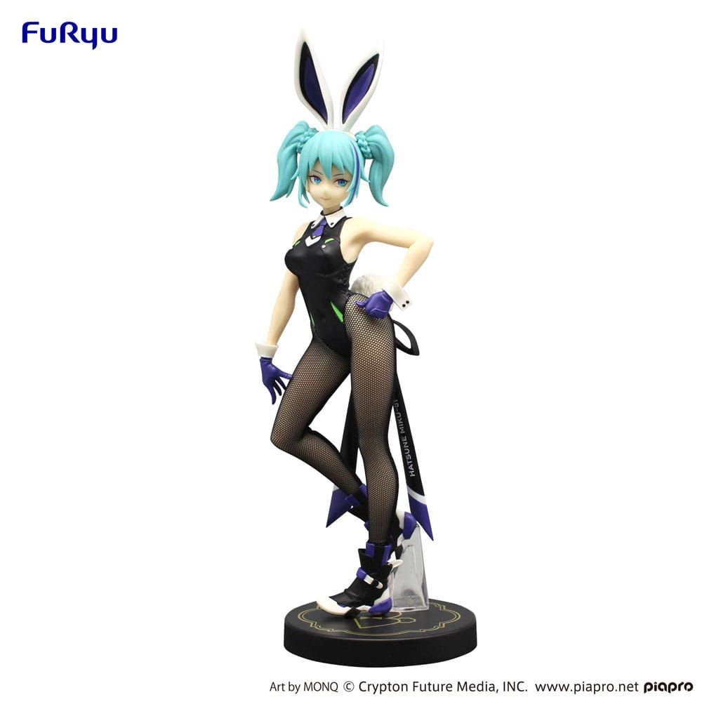 (PRE-VENTA) Figura Hatsune Miku Estatua PVC BiCute Bunnies Street Violet Color Ver. 30 cm