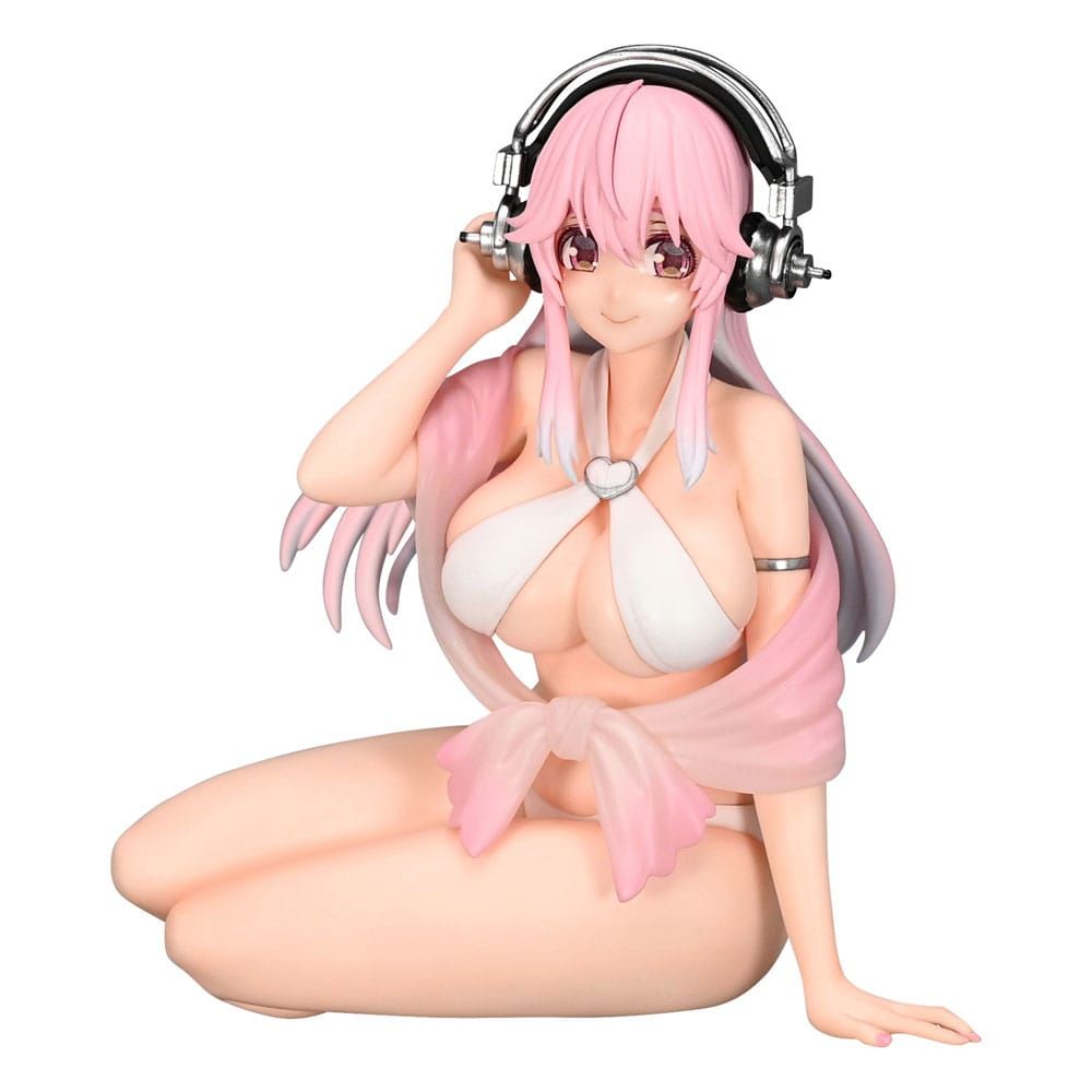 (PRE-VENTA) Figura Super Sonico Estatua PVC Noodle Stopper Super Sonico Summer Memories Ver. 11 cm
