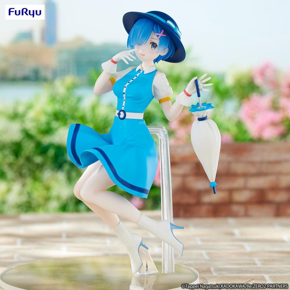 (PRE-VENTA) Figura Re:Zero Starting Life in Another World Estatua PVC Trio-Try-iT Rem Retro Style Ver. 20 cm