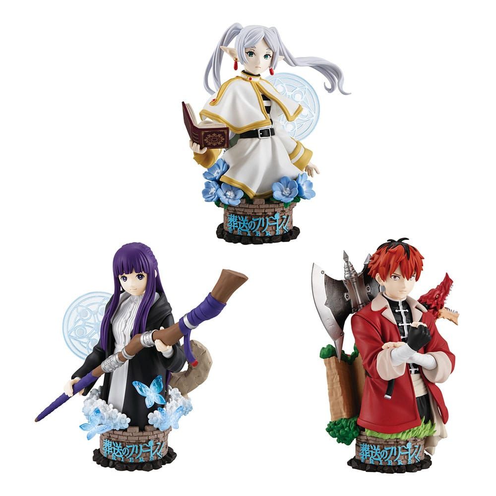 (PRE-VENTA) Figura Frieren: Beyond Journey's End Petitrama Estatua PVC Their Journey Set 8 cm
