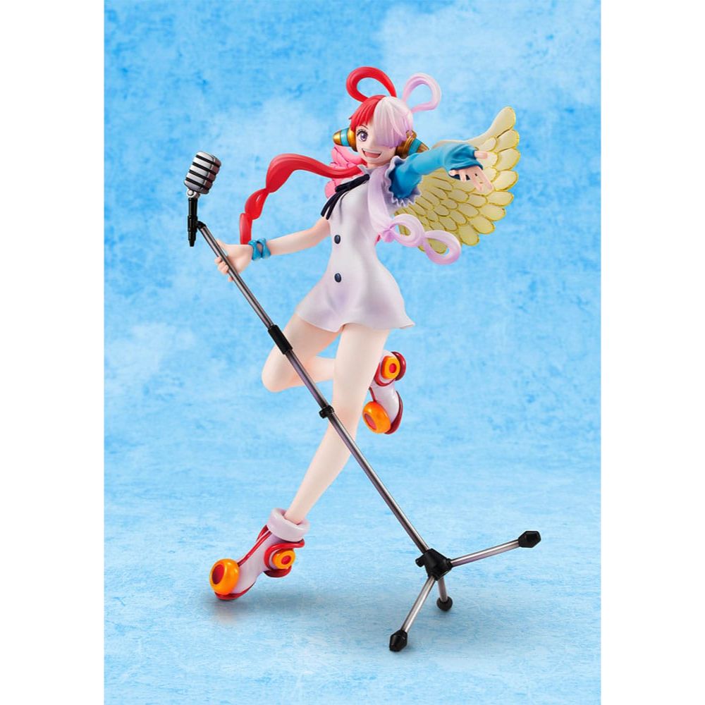 (PRE-VENTA) Figura One Piece Red Estatua PVC P.O.P. Diva of the world Uta 23 cm