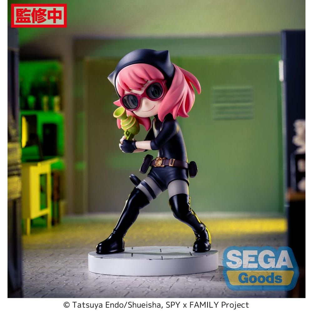 (PRE-VENTA) Figura Spy x Family Estatua Luminasta PVC Anya Forger Playing Undercover 15 cm