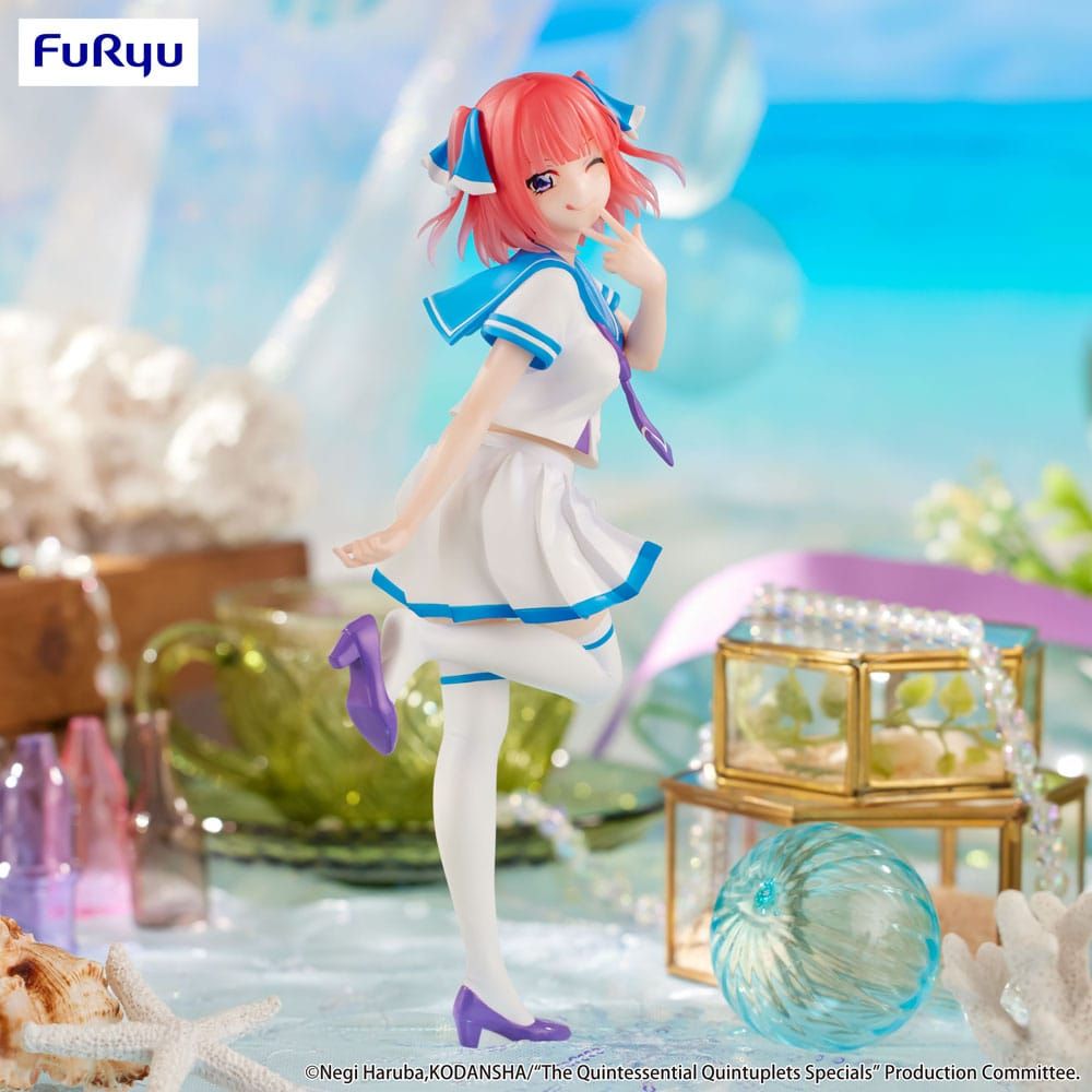 (PRE-VENTA) Figura The Quintessential Quintuplets Estatua PVC Trio-Try-iT Nakano Nino Marine Look Ver. 21 cm