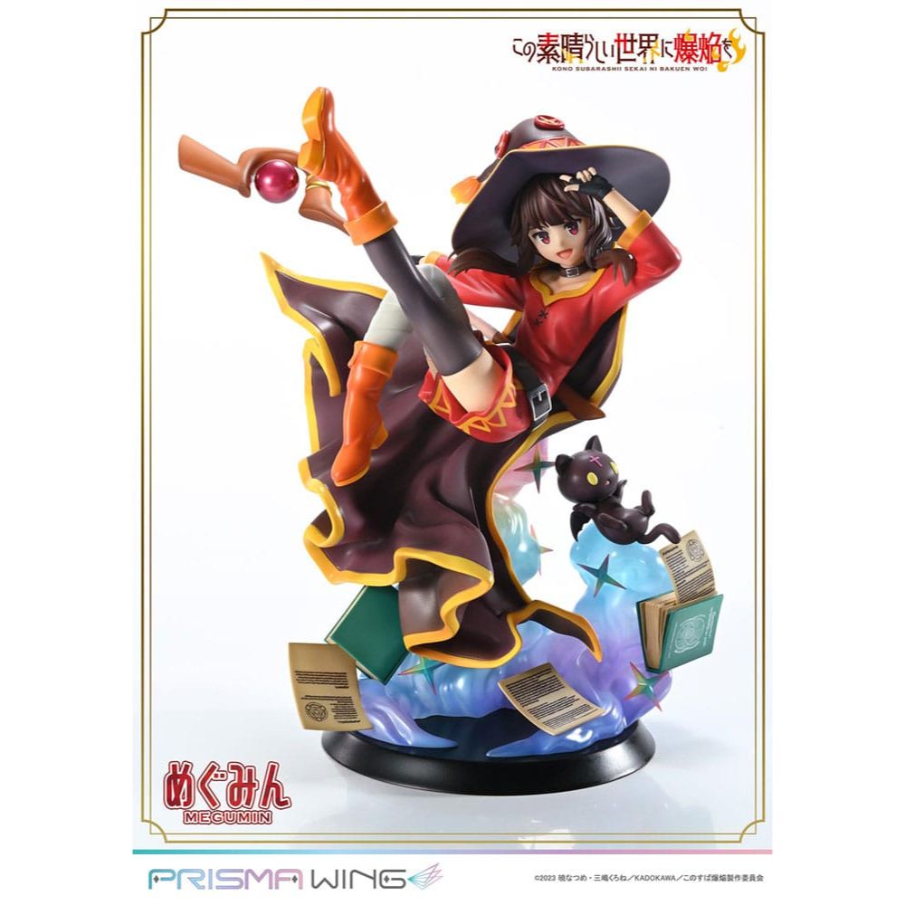 (PRE-VENTA) Figura Konusuba - An Explosion on This Wonderful World! Estatua PVC 1/7 Prisma Wing Megumin 23 cm