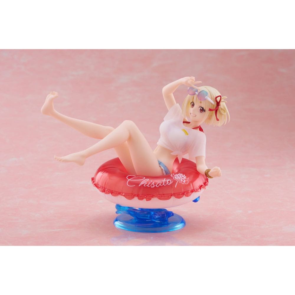 (PRE-VENTA) Figura Lycoris Recoil Estatua PVC Aqua Float Chisato Nishikigi 10 cm