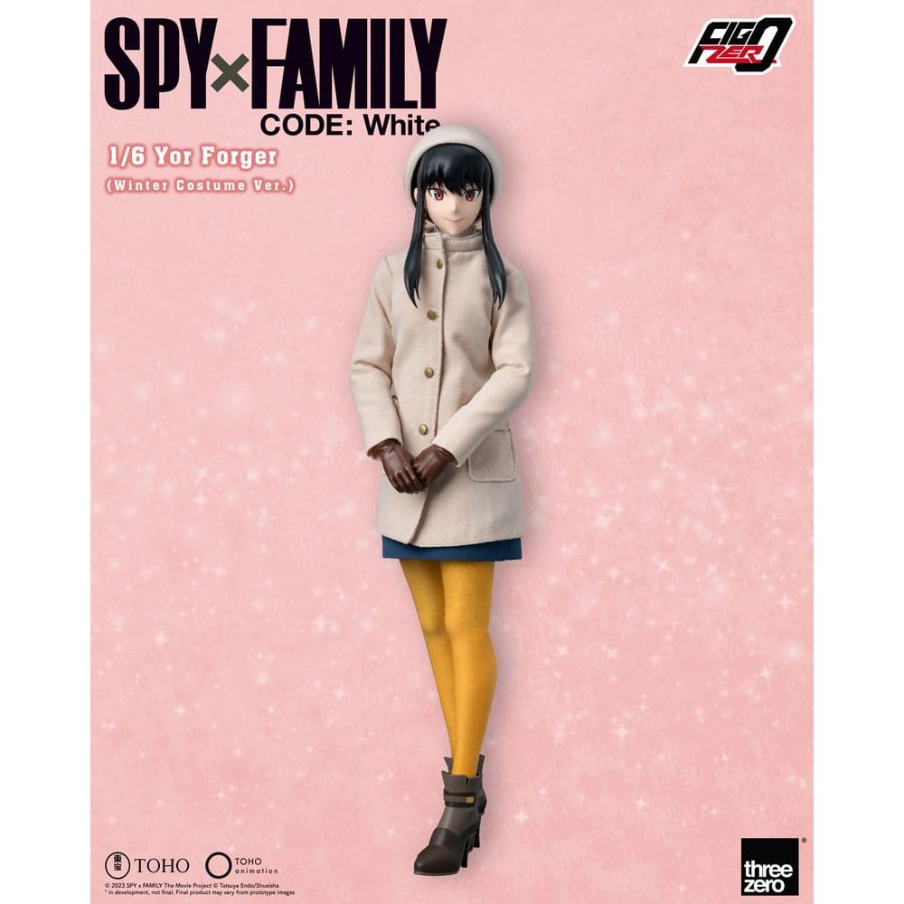(PRE-VENTA) Figura Spy x Family Figura FigZero 1/6 Yor Forger (Winter Costume Ver.) 31 cm