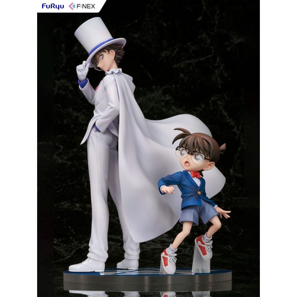 (PRE-VENTA) Figura Detective Conan F:NEX estatua PVC 1/7 Conan Edogawa & Kid the Phantom Thief 29 cm