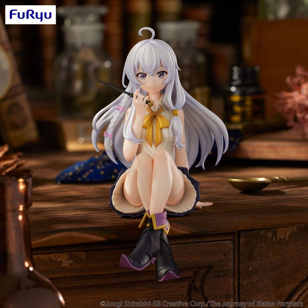 (PRE-VENTA) Figura Wandering Witch: The Journey of Elaina Estatua PVC Noodle Stopper Elaina 13 cm