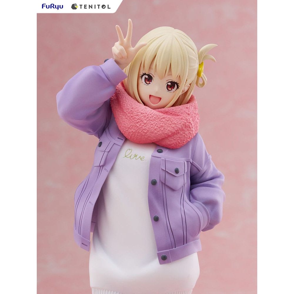 (PRE-VENTA) Figura Lycoris Recoil Estatua PVC Tenitol Chisato Nishikigi 28 cm