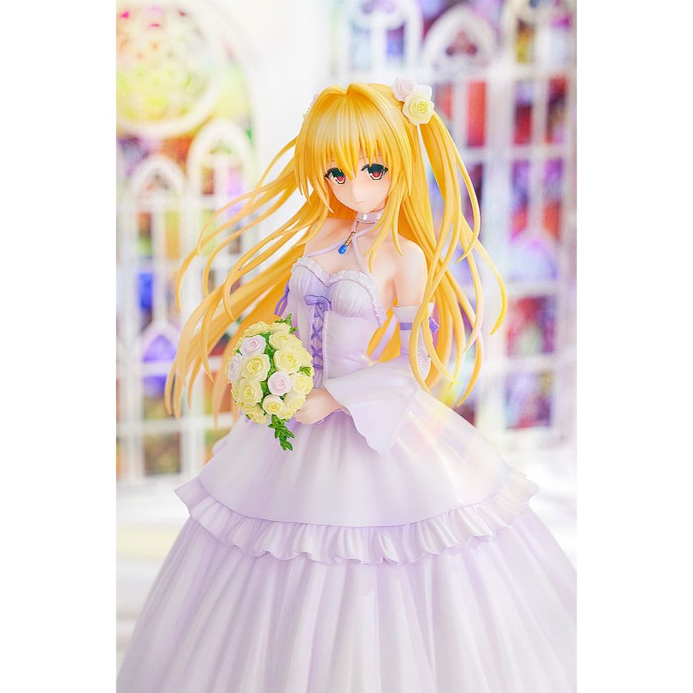 (PRE-VENTA) Figura To Love-Ru Darkness Estatua PVC 1/7 Golden Darkness Wedding Dress Ver. 23 cm