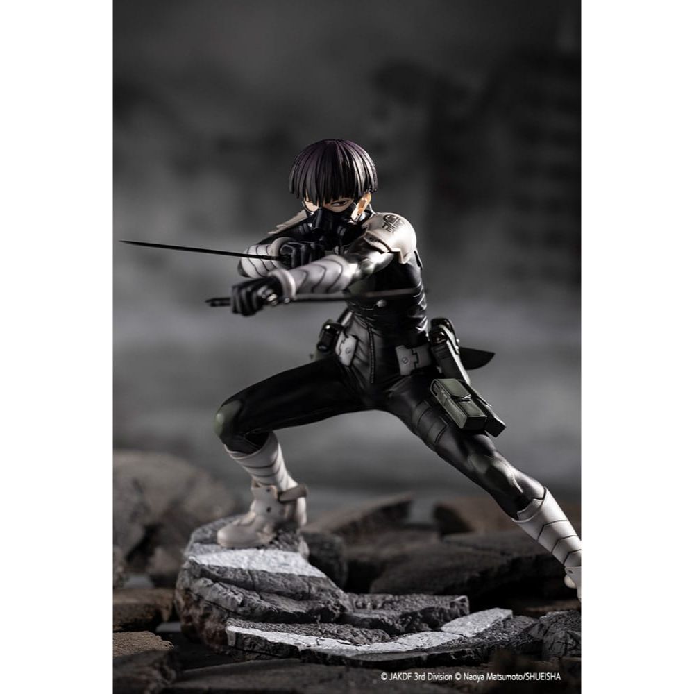 (PRE-VENTA) Figura Kaiju No. 8 Estatua ARTFXJ PVC 1/8 Soshiro Hoshina 15 cm